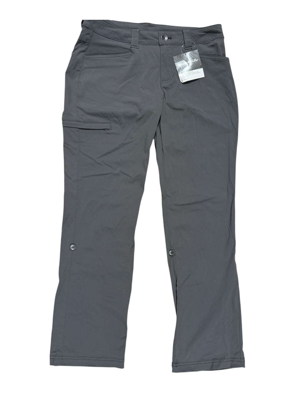 NWT Eddie Bauer Horizon Pant Women's 6 Petite Dark Smoke
